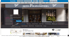 Desktop Screenshot of hotelpolizianofiera.it