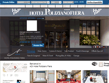 Tablet Screenshot of hotelpolizianofiera.it
